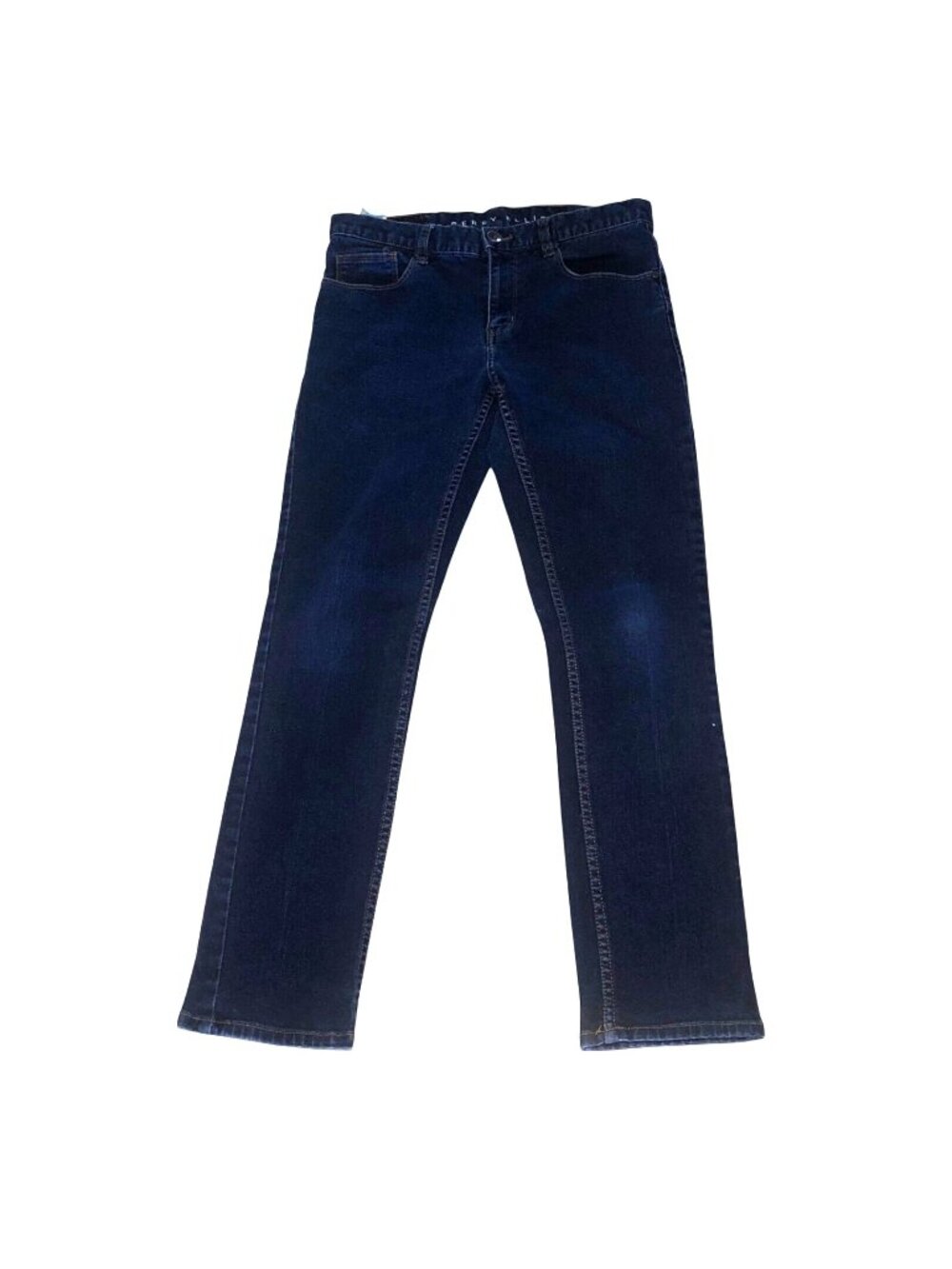 PERRY ELLIS -MENS JEANS STRAIGHT LEG DARK WASH JEANS SIZE 30X30